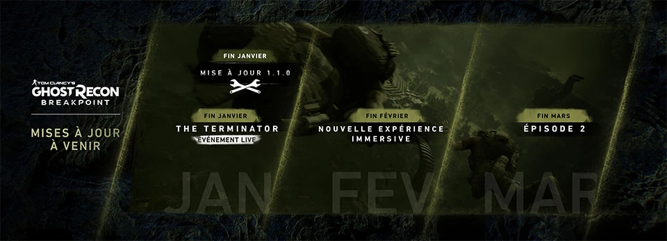 MISE À JOUR DE JANVIER ET DÉBUT 2020