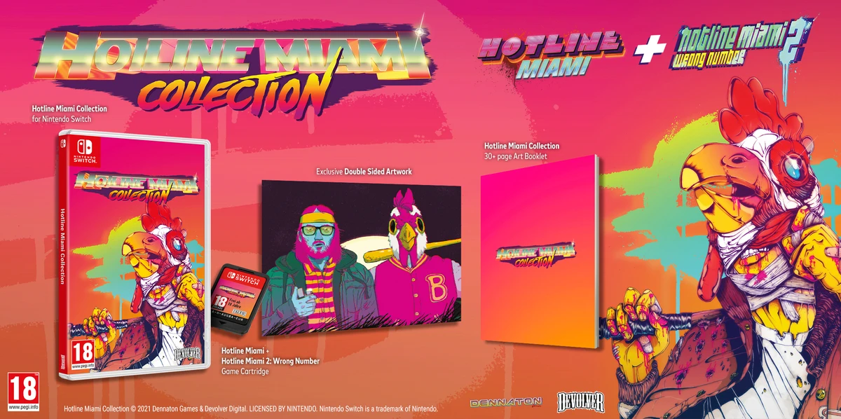 Hotline 2 Hotline Miami Collection débarque sur Switch