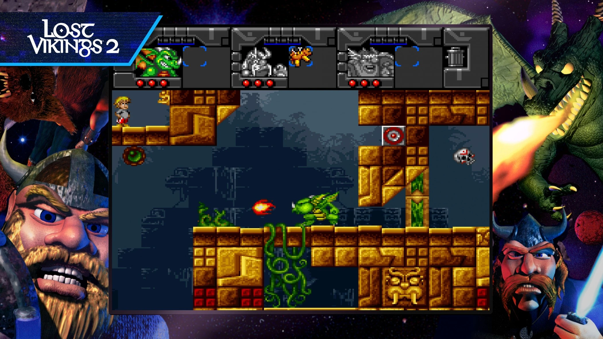 Lost Vikings 2 Lost Vikings 2 et RPM Racing intègrent la Blizzard Arcade Collection