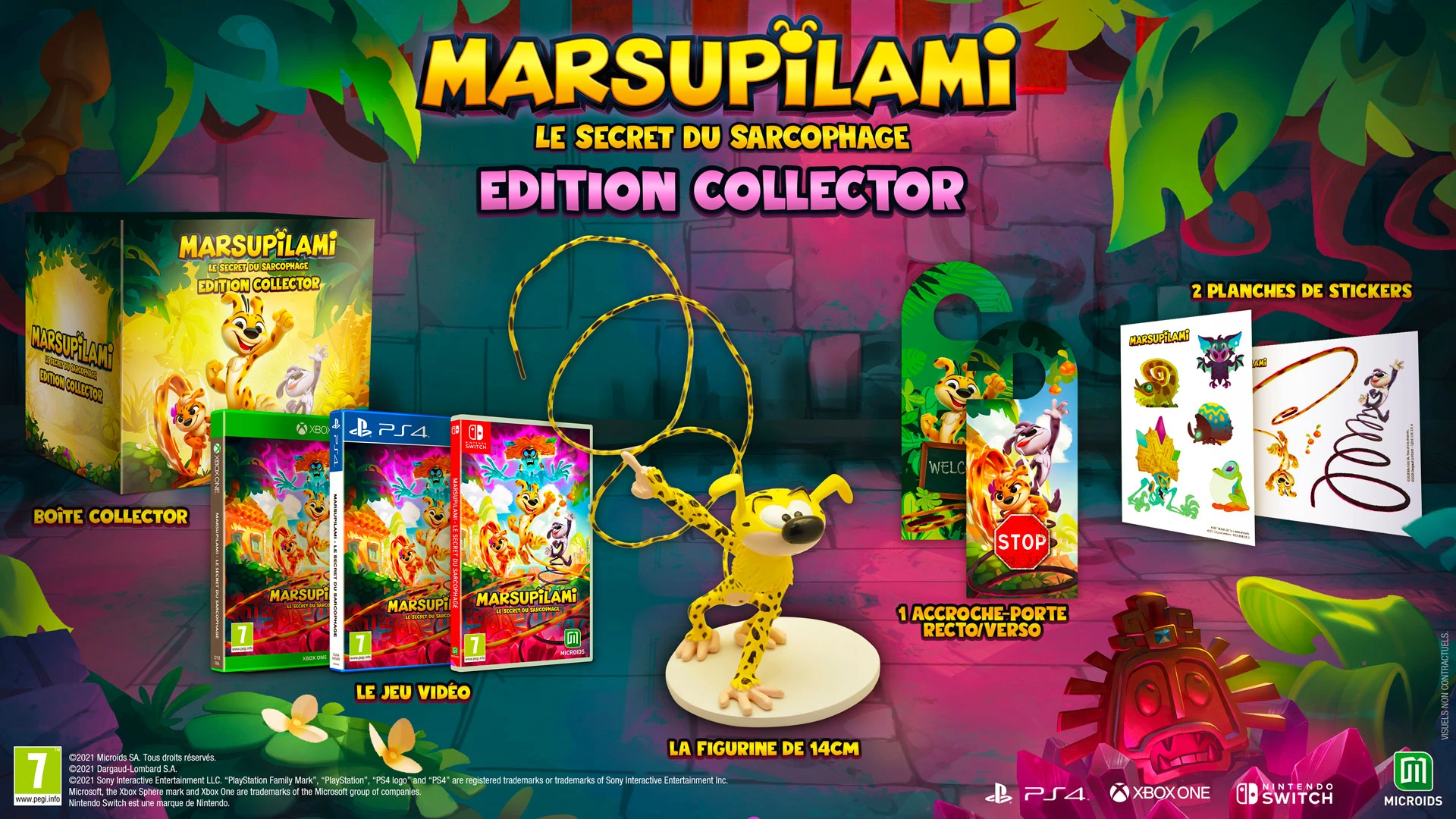 INFINITY-AREA : Microids dévoile Marsupilami : Le Secret du Sarcophage ! Marsupilami : Le Secret du Sarcophage enfin dévoilé !