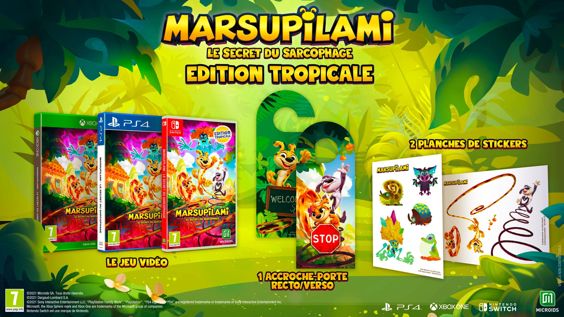 INFINITY-AREA : Microids dévoile Marsupilami : Le Secret du Sarcophage ! Marsupilami : Le Secret du Sarcophage enfin dévoilé !