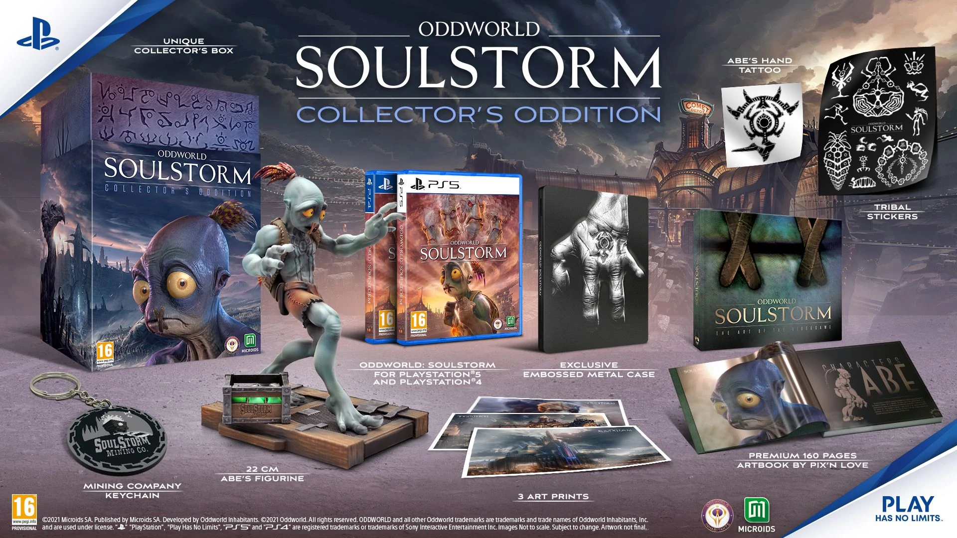 Oddworld Soulstorm - INFINITY AREA Précommande des éditions physiques d’Oddworld: Soulstorm