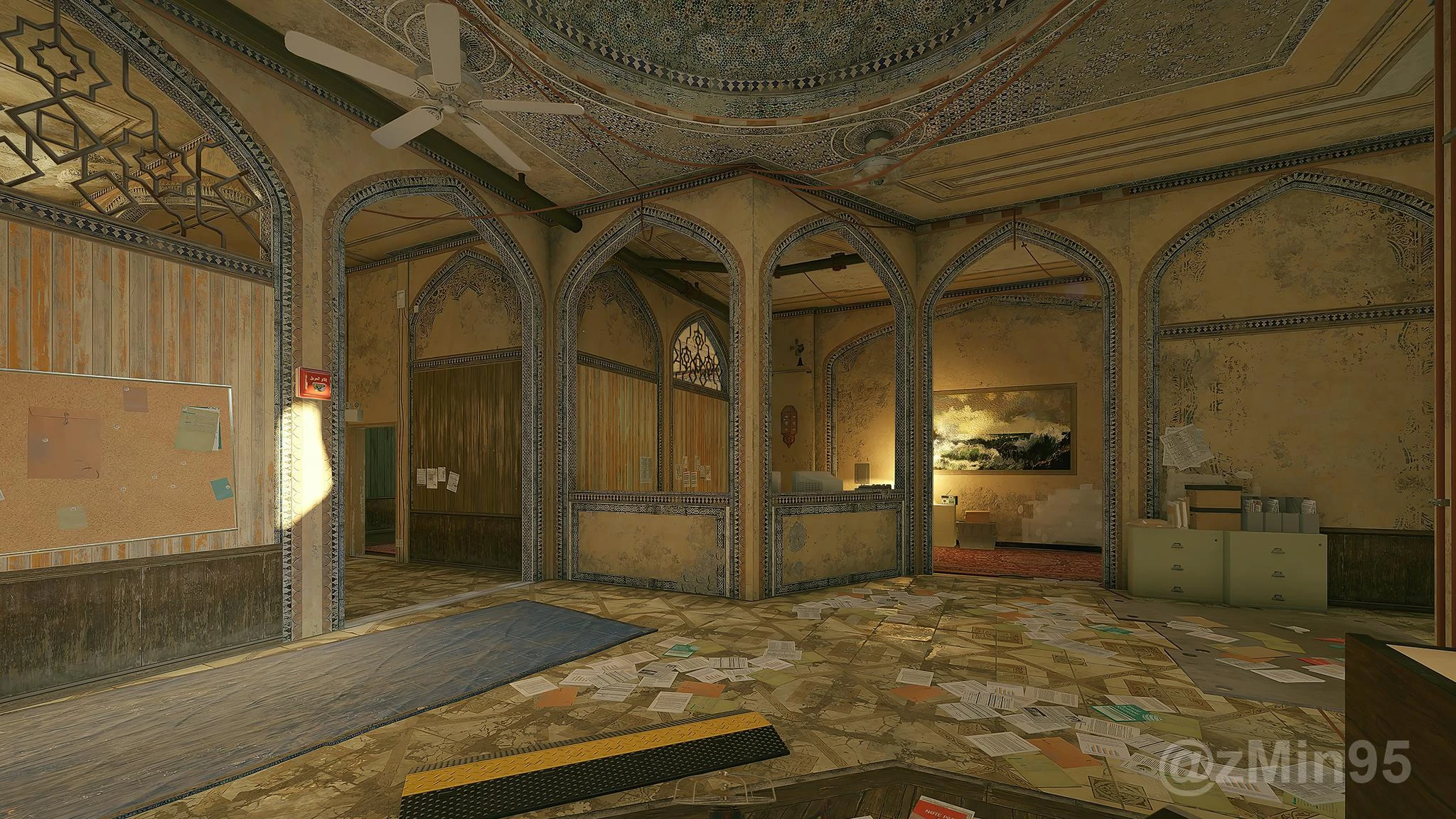 Office Before Rework de la carte Frontière (Border) | Rainbow Six: Siege