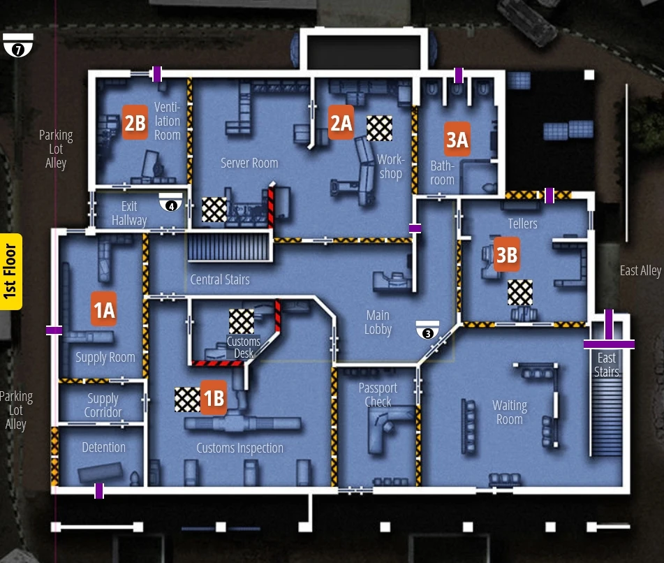 Vieux RDC Rework de la carte Frontière (Border) | Rainbow Six: Siege