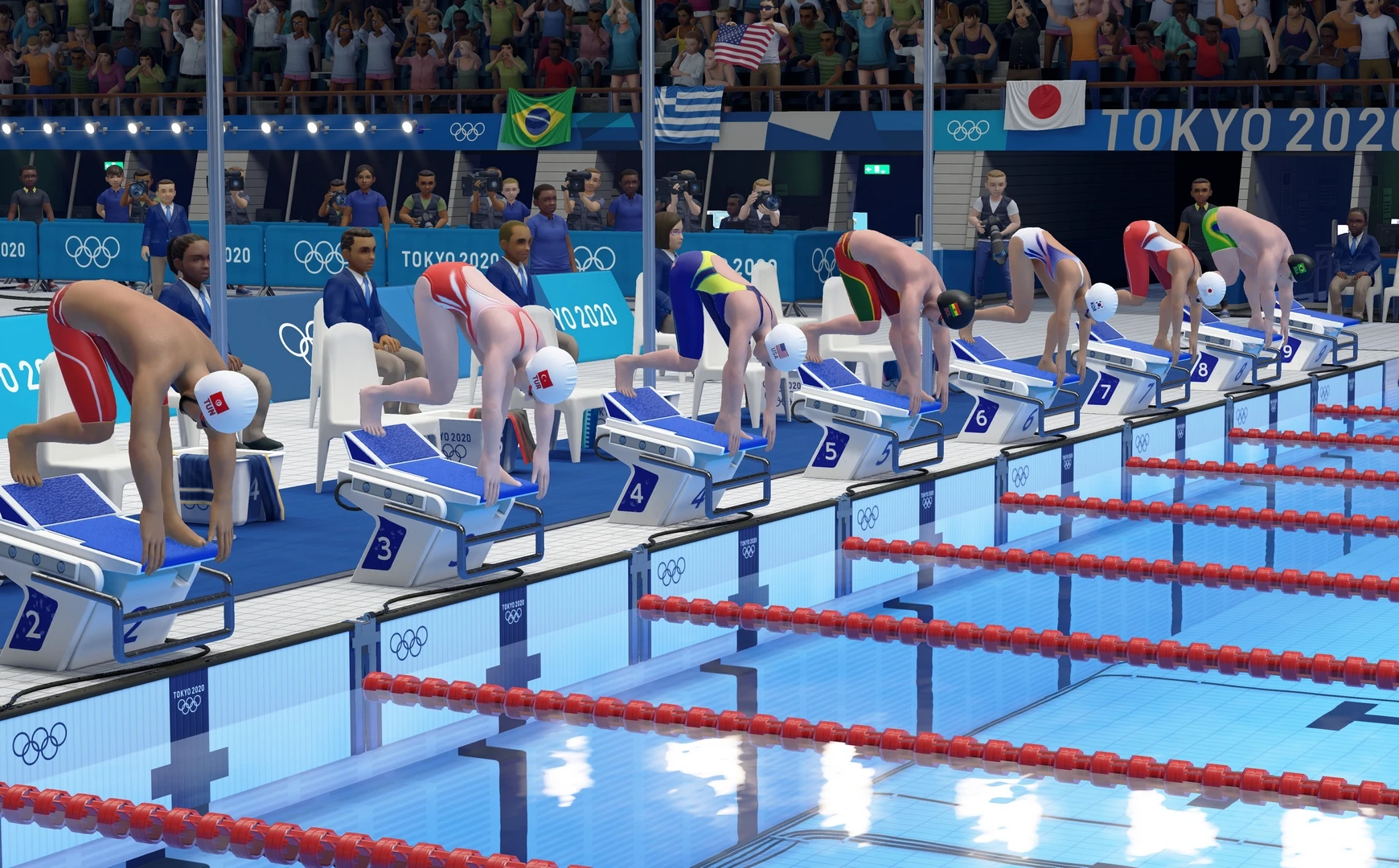 Swimming Jeux Olympiques de Tokyo 2020 – Le jeu video Officiel
