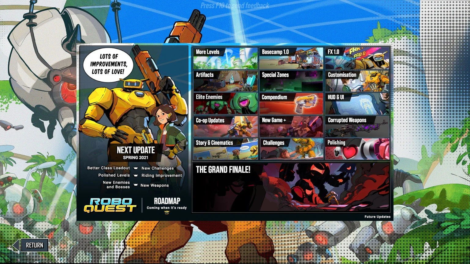 Roboquest Roadmap Roboquest | L’indé français qui monte au quart de tour !