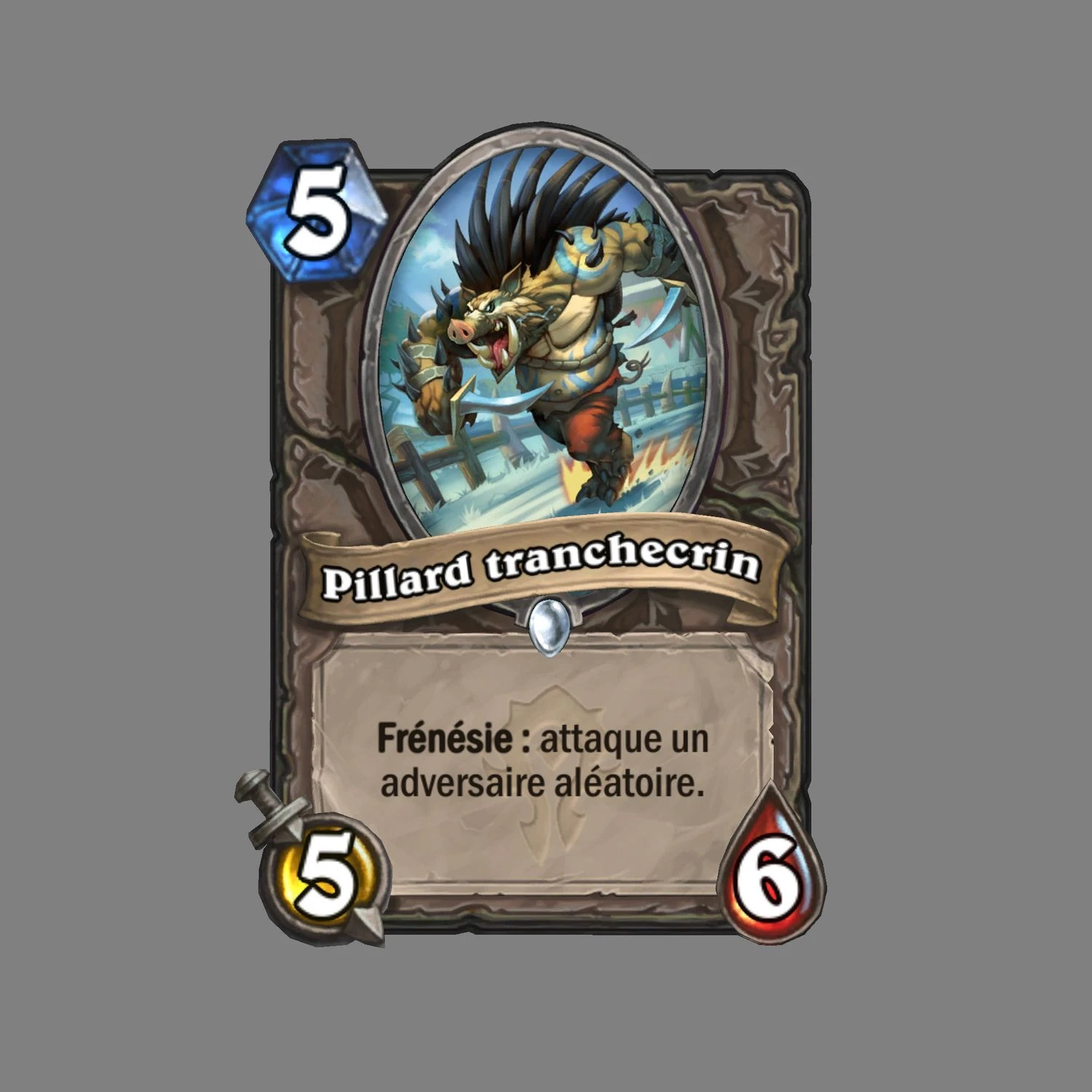 Nouvelle carte Hearthstone pillard tranchecrin Hearthstone® en avant pour l’année du Griffon