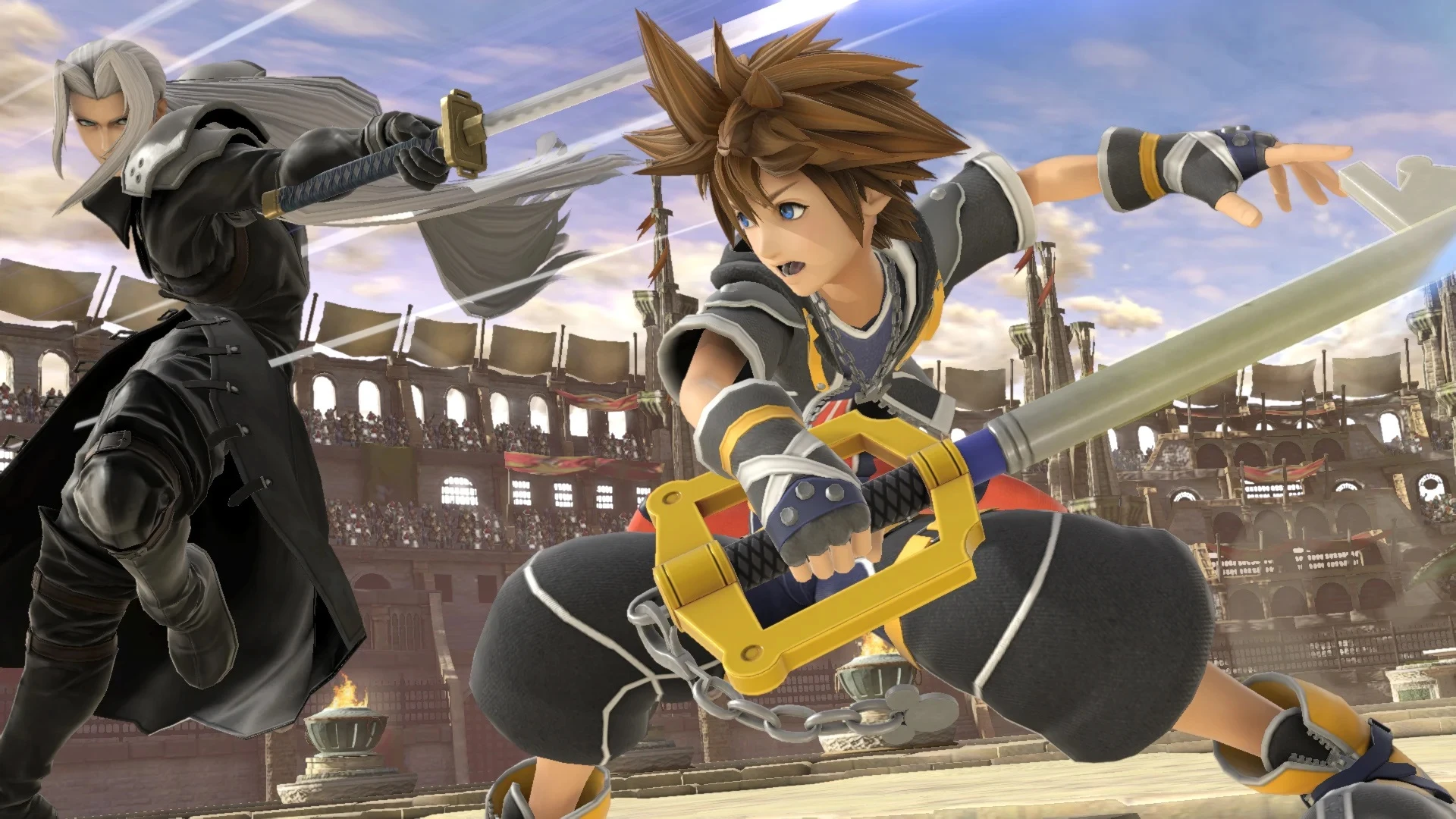 Sora  Sora rejoint Super Smash Bros. Ultimate