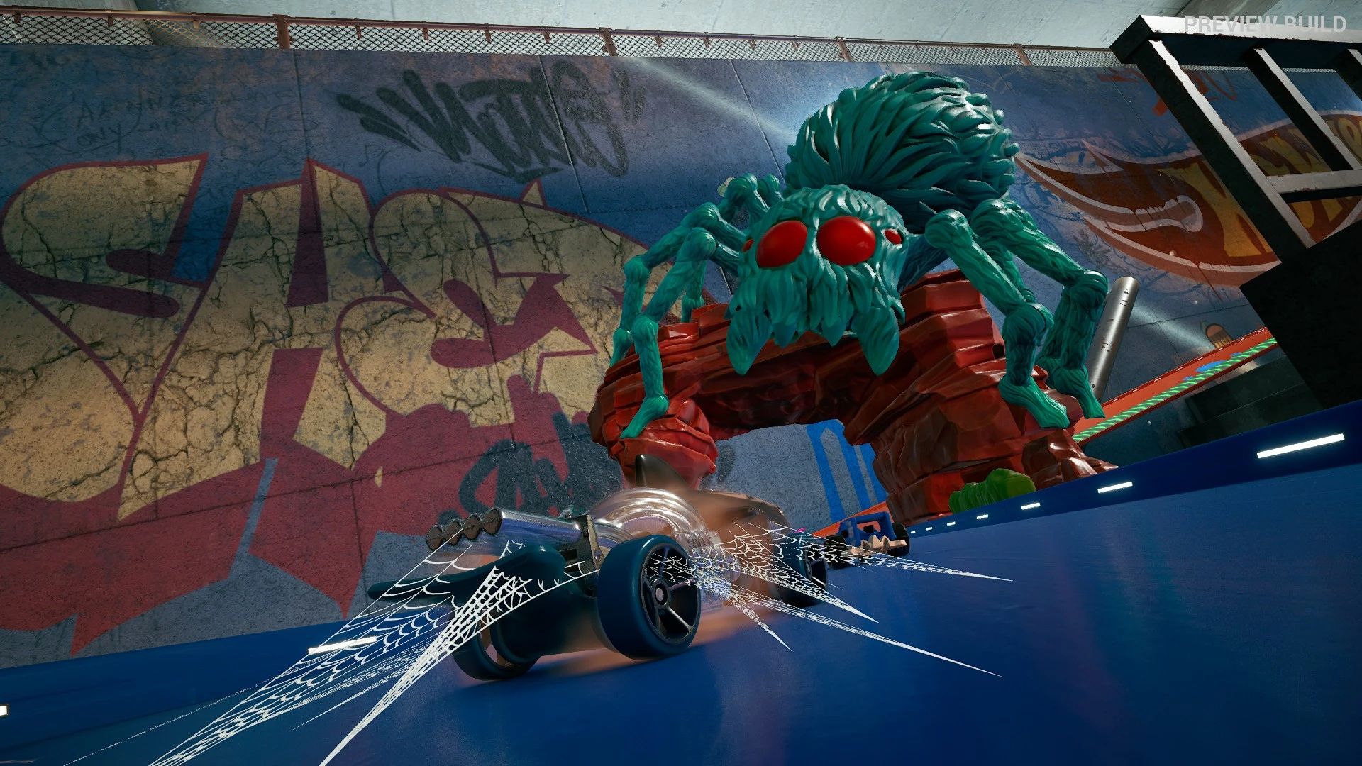 Spider Test du jeu Hot Wheels Unleashed