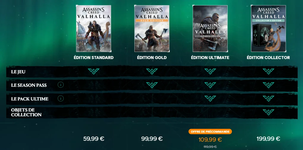 Assassin’s Creed Valhalla : Trailer, Prix et Date de sortie