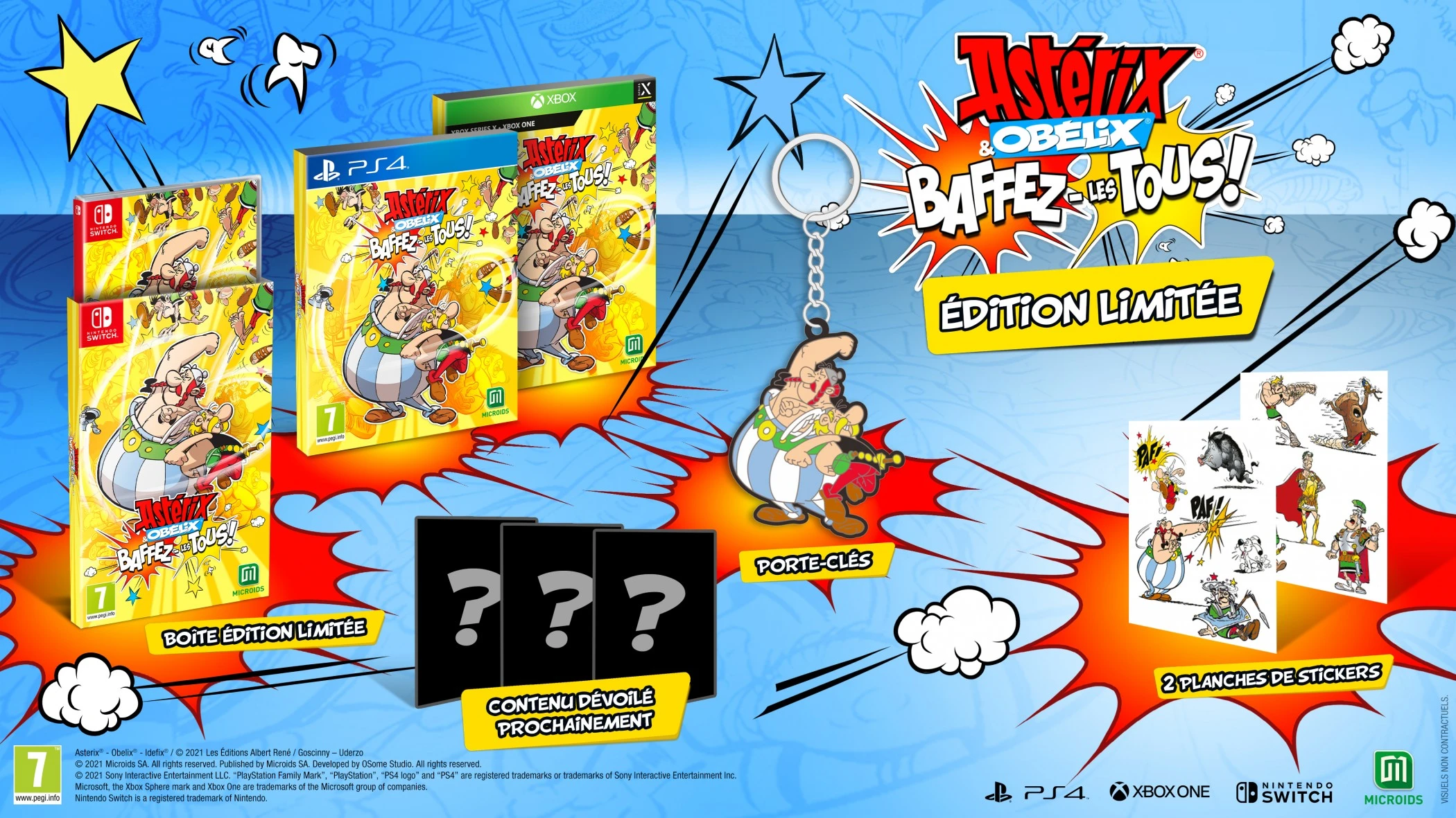 astérix&obélix limité-INFINITY AREA Baffez-les tous avec Astérix et Obélix edition limitée