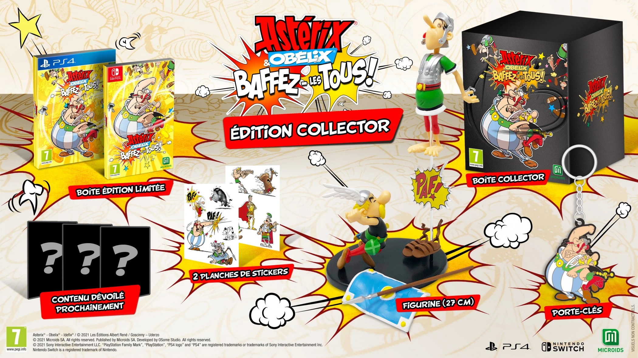 astérix&obélix collector- INFINITY AREA Baffez-les tous avec Astérix et Obélix edition limitée