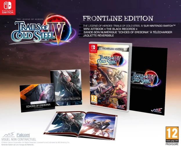 The legend of heroes: trails of cold steel iv The legend of heroes: trails of cold steel iv sortira sur nintendo switch™ le 9 avril 2021 !