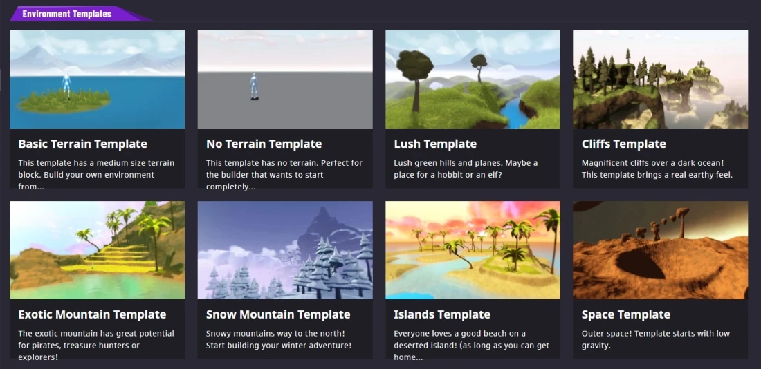 PLAY CREY Environnement Assets disponibles ! Les modèles d’environnement sont maintenant disponibles !