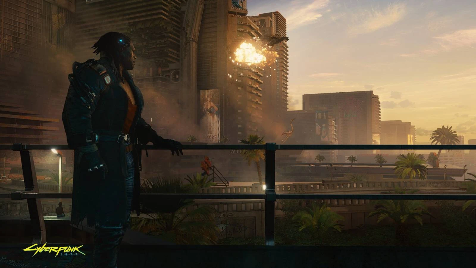 CAPTURE D'ECRAN DE CYBERPUNK 2077 - INFINITY AREA Le Night City Wire de CD Projekt repoussé