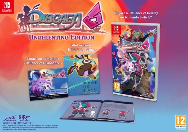Contenu de la Unrelenting Edition de Disgaea 6 Disgaea 6: Defiance of Destiny les personnages