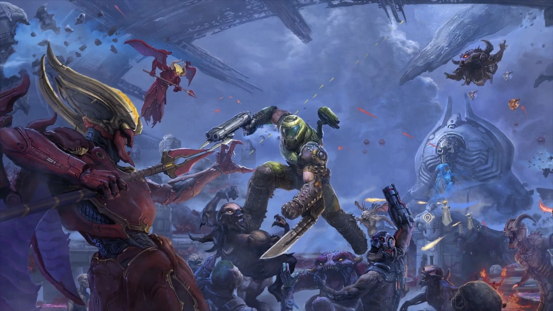 DoomEternal-INFINITY AREA Le Horde Mode disponible pour Doom Eternal