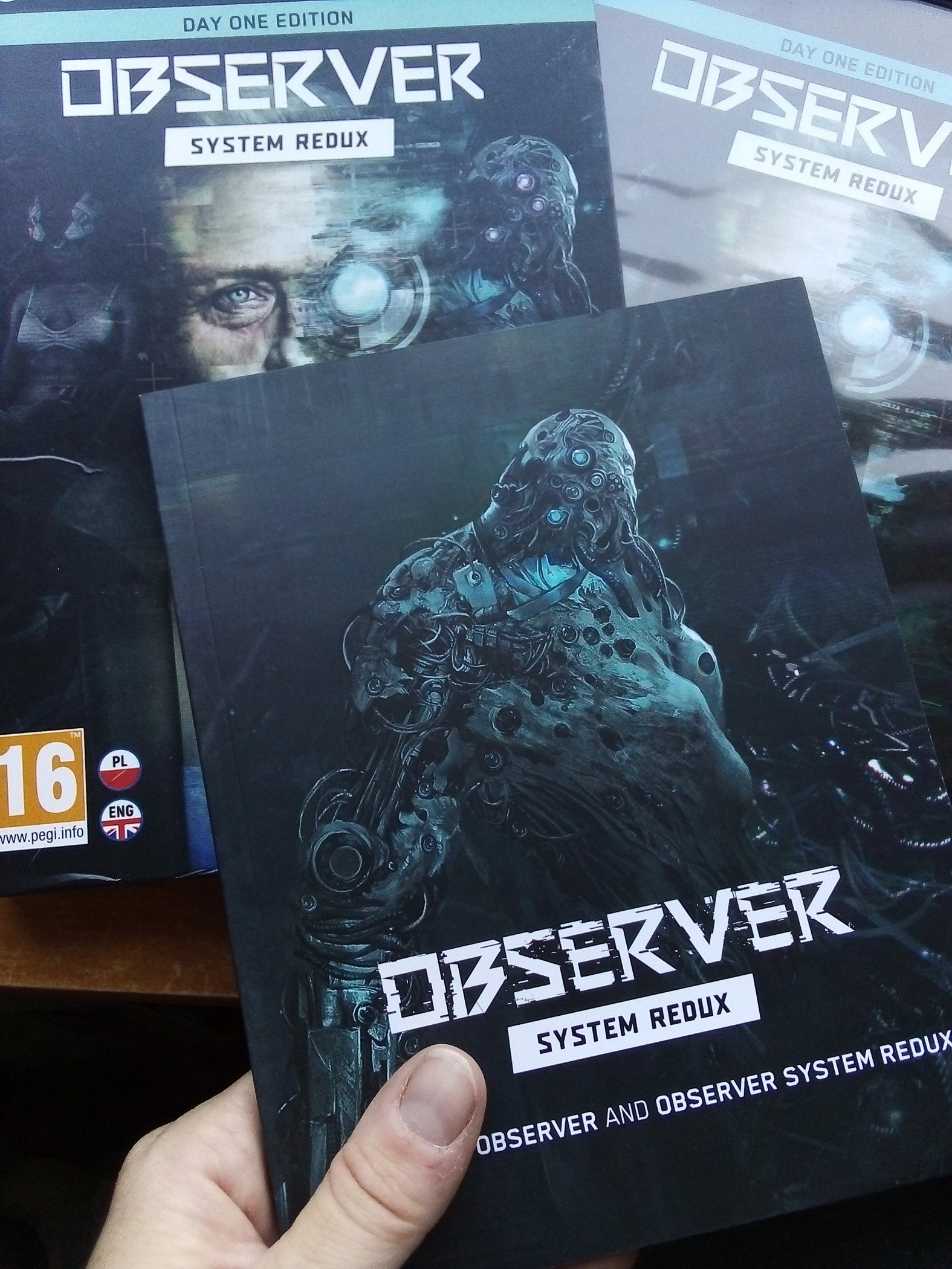 unboxing de la day one édition de Observer Redux - INFINITY AREA TEST Observer Redux : Comme des larmes dans la pluie