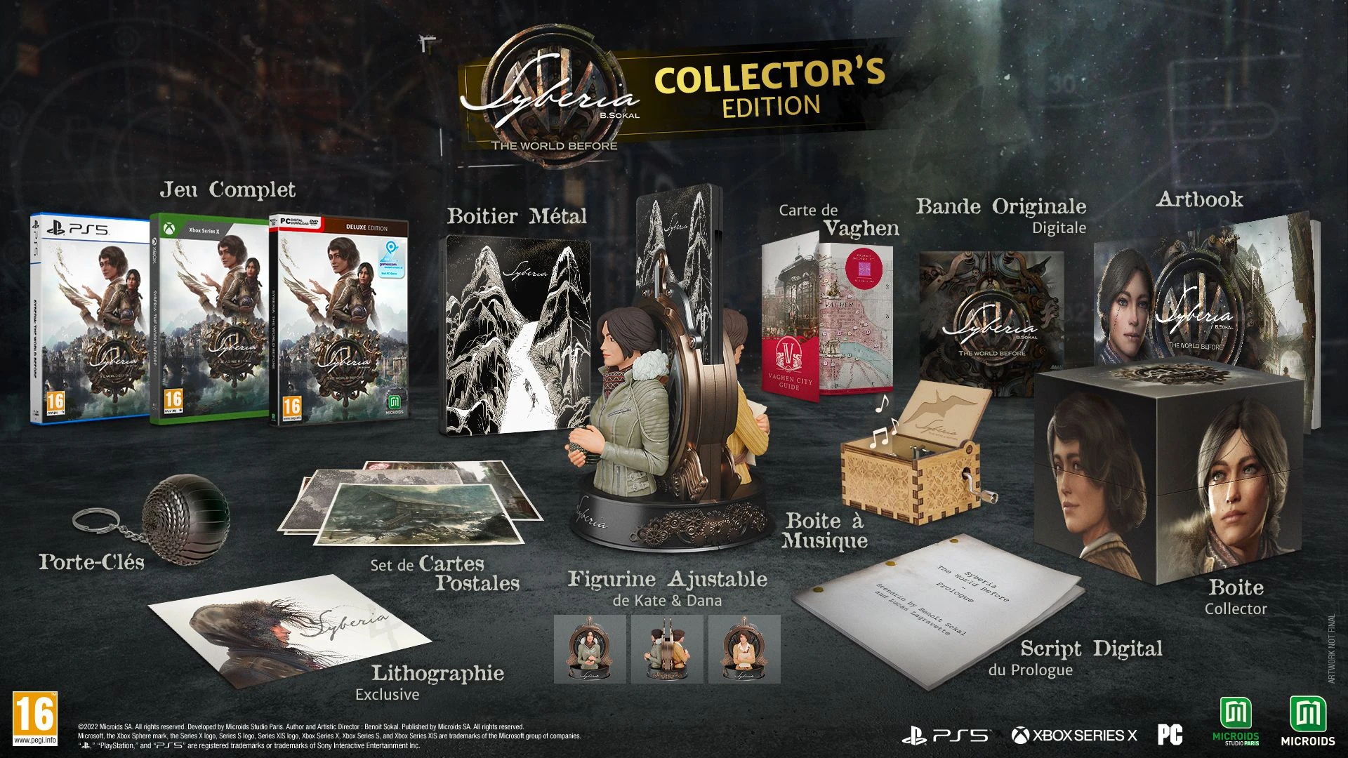 Syberia : The World Before, l’édition physique