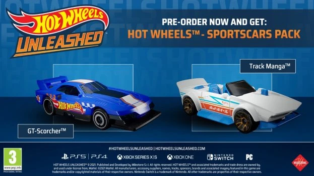 Mattel et Milestone annoncent Hot Wheels Unleashed