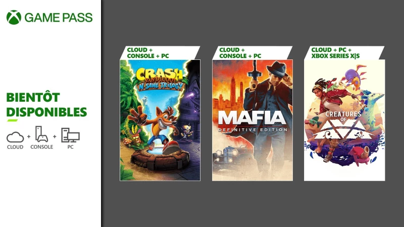 Image de l'article De nouveaux jeux dans le Xbox Game Pass