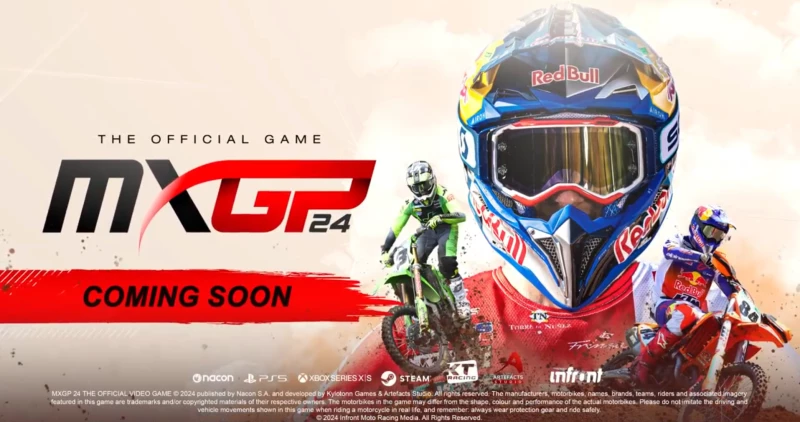 Image de l'article MXGP 24 THE OFFICIAL GAME s'illustre dans un premier trailer 