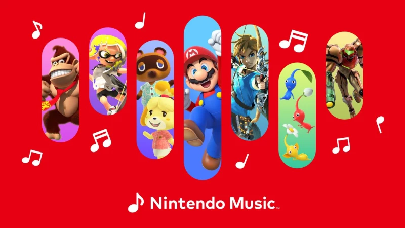 Image de l'article Nintendo lance Nintendo Music un service musical pour les abonnés Switch Online, conçu pour vous emporter dans un univers onirique.