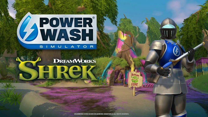 Image de l'article Powerwash Simulator évadez-vous avec le Pack Spécial Shrek