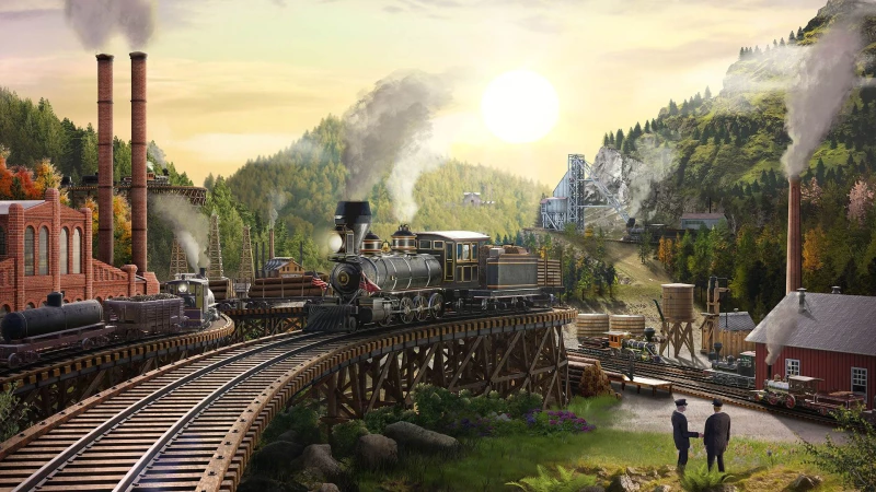 Image de l'article Railroads Online : nouveau Trailer, nouvelles locomotives 