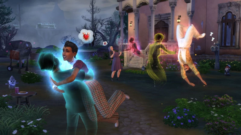 Image de l'article Les Sims 4 dévoile le pack d'extension à la vie, à la mort