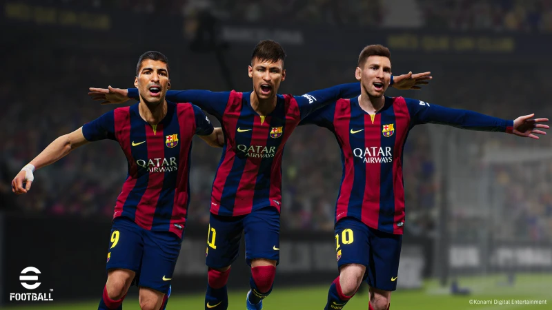 Image de l'article Revivez la Magie du FC Barcelone avec le Trio MSN dans eFootball™