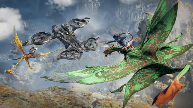 Image de l'article Avatar Frontiers of Pandora : plongez dans le DLC 2, Les Secrets des Montagnes avec des batailles aériennes épiques