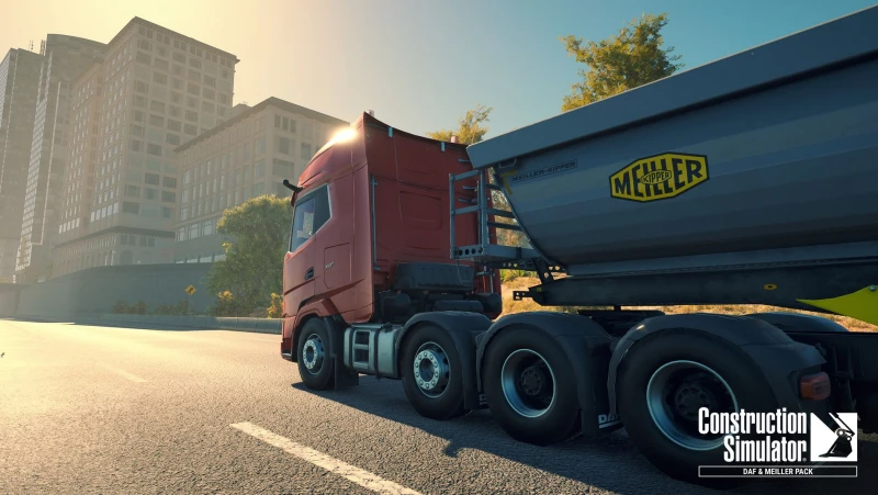 Image de l'article Construction Simulator : Nouveaux DLC DAF et MEILLER et Cosmetic Pack 3 Disponibles Dès Maintenant