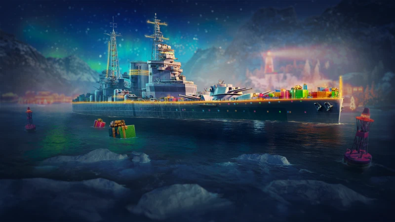 Image de l'article World of Warships : Legends célèbre les fêtes avec du contenu hivernal exceptionnel !