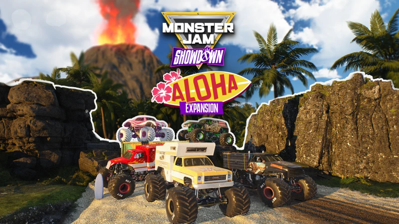Image de l'article Foncez à travers des paysages paradisiaques avec l'extension Monster Jam Showdown – Aloha !