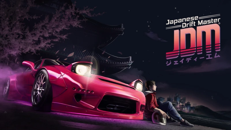Image de l'article Gaming Factory Révèle une ouverture anime époustouflante pour JDM: Japanese Drift Master