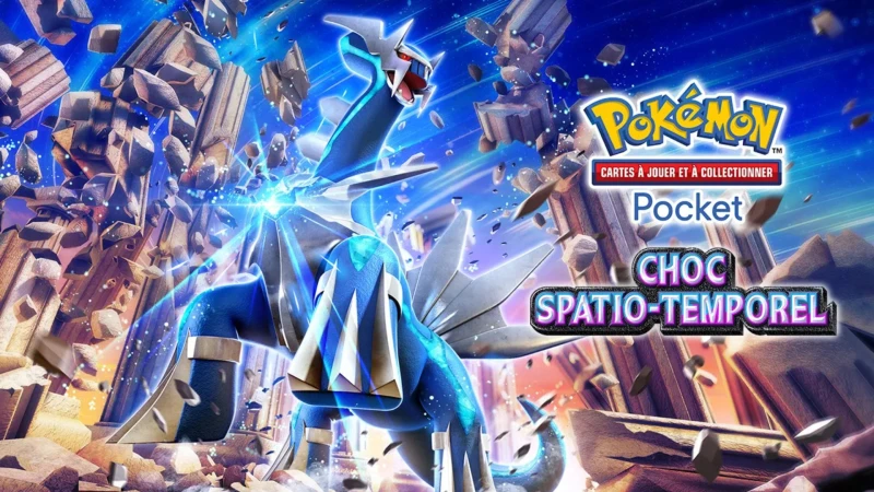 Image de l'article Choc Spatio-Temporel : La nouvelle ère du Jeu de Cartes Pokémon Pocket