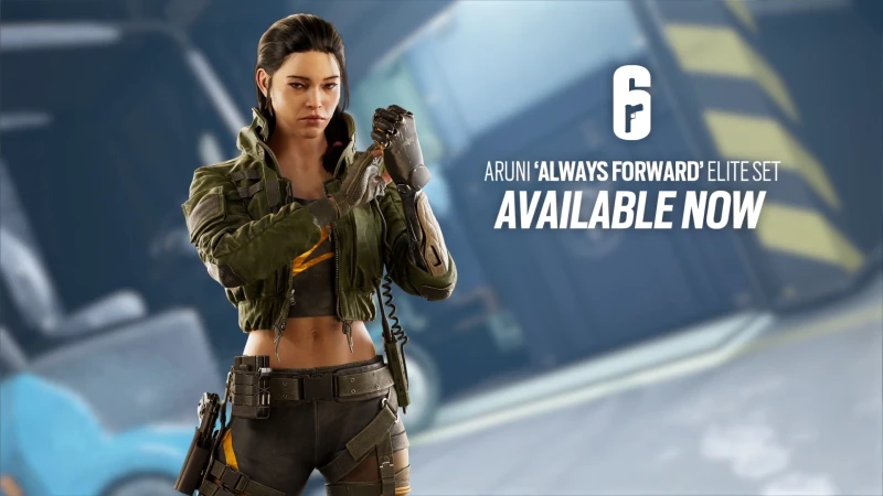 Image de l'article Rainbow Six Siege : Découvrez le nouveau skin élite d’Aruni !