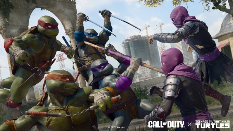Image de l'article Call of Duty: Black Ops 6 et Warzone – L'arrivée fracassante des Tortues Ninja