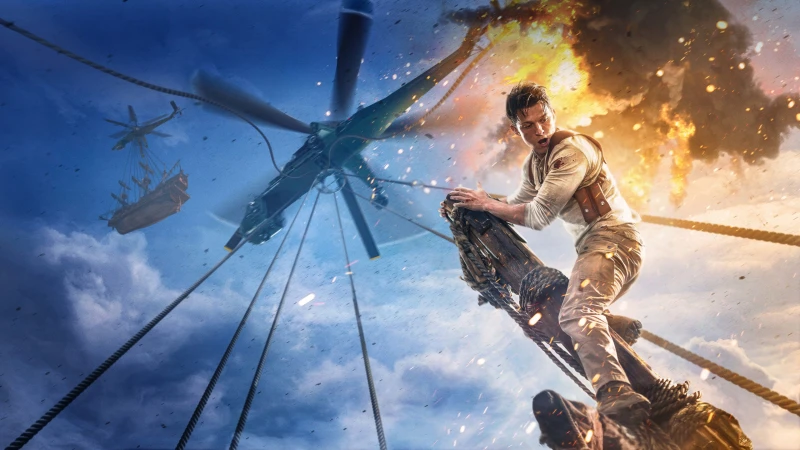 Image de l'article Uncharted est désormais sur Netflix : Tom Holland et Mark Wahlberg dans une aventure épique