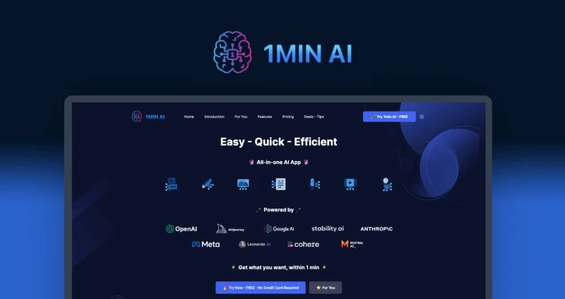 Image de l'article Obtenez un plan à vie pour utiliser toutes les IA de pointe, chatGPT, Mistral, Claude, Midjourney et plus