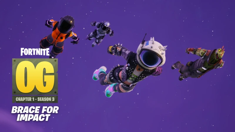 Image de l'article Fortnite OG, Chapitre 1 Saison 3 et Lucky Landing débarquent avec un nouveau Pass de combat