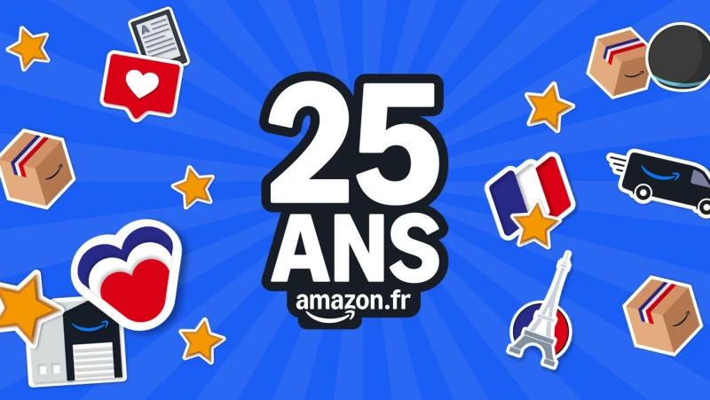 Image de l'article 25 ans d’Amazon en France : 25 € de remise et des offres à ne pas manquer