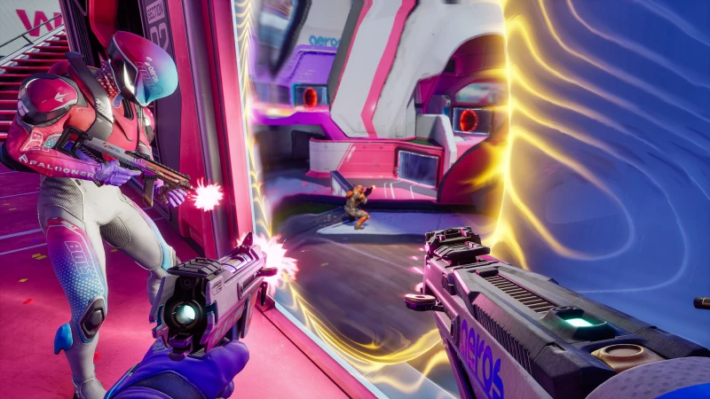 Image de l'article Splitgate 2 dévoile sa bêta ouverte pour le mai 2025