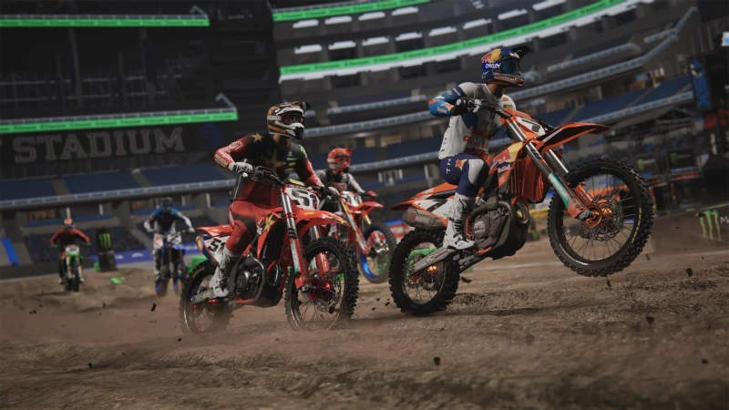 Image de l'article Monster Energy Supercross 25 - Le jeu de moto incontournable est disponible