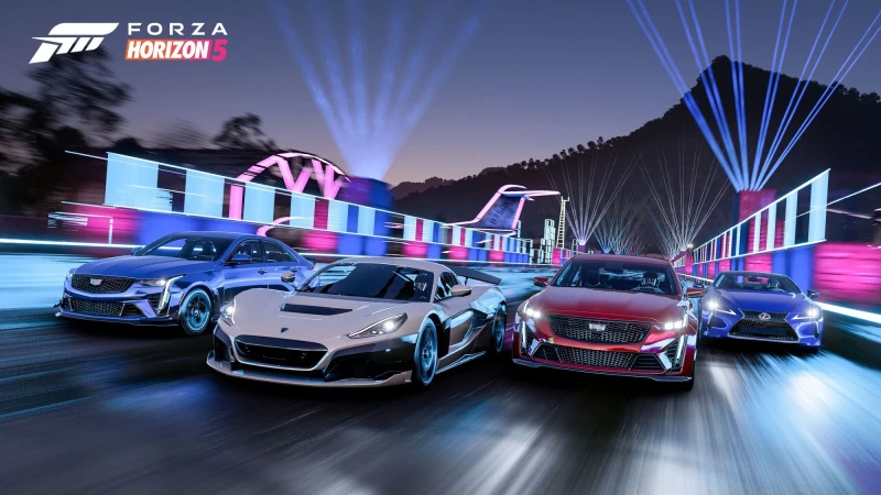 Forza Horizon 5: Les lumières du festival Midnights fait son grand retour 
