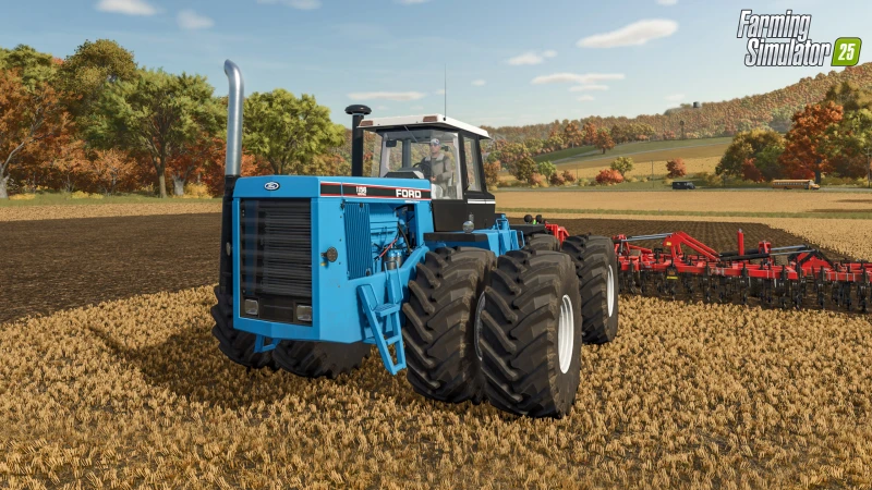Les tracteurs Ford débarquent dans Farming Simulator 25 avec des machines cultes