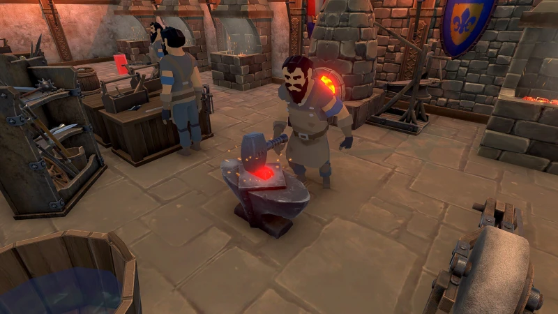 Blacksmith Master : Mise à jour 1 - Forge propre et menus clarifiés