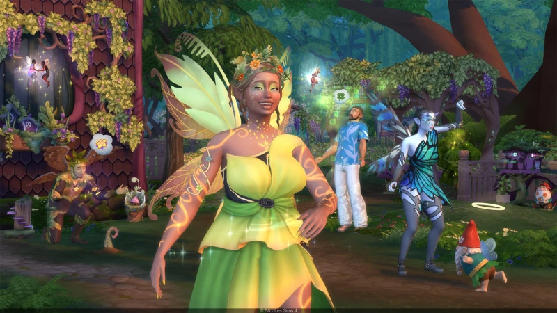 Les Sims 4 Nature enchantée : un pack d'extension féerique entre chaos et harmonie