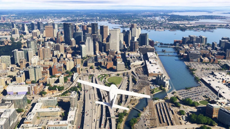 Image de l'article Microsoft Flight Simulator 2024 : Asobo Studio redessine le nord-est des États-Unis avec une mise à jour saisissante